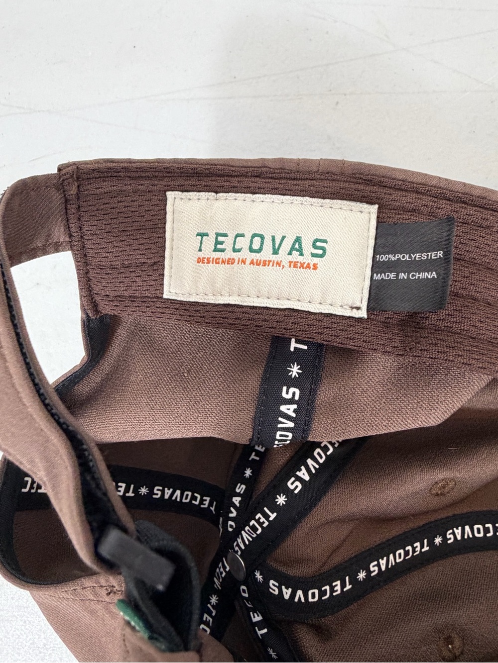 Tecovas Brown Cap with Green and Orange Logo Patch - Picture 3 of 5